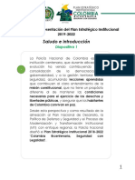 Libreto de La Presentacion Del Plan Estrategico 2019-2022