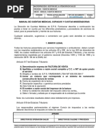 Manual de Cuentas Medicas PDF