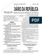 DP N.º 107-12 - Regime de Acesso Aos Imóveis Destinados Na Cidade Do Kilamba Geridos Pelo FFH