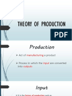 Theory of Production