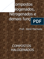 QO8 - Compostos Halogenados e Nitrogenados