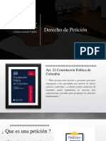 Presentacion Derecho Peticion