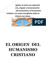 Origen Del Humanismo Cristiano