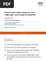 Perencanaan Akses Bangunan Dan Lingkungan Pada Bangunan Gedung