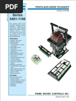 Series 5401-1100: Propulsion Order Telegraph