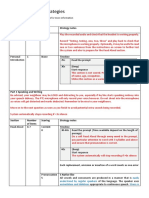 PTE Sections and Strategies