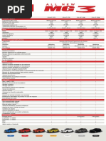 Ficha Tecnica New MG 3
