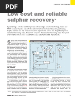 Article Low Cost and Reliable Sulphur Recovery PDF