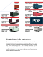 Características de Los Contenedores