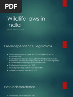 Wildlife Laws in India Presentation