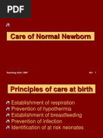 Care of Normal Newborn: Teaching Aids: NNF NC-1