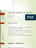 LPB 403 - Equity 1