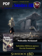 Subsídios EBD - Vol 15 - Professores-Alunos PDF