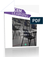 Rcem Learning FRCEM PRIMARY Paper 1