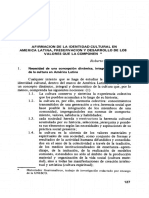 Dialnet AfirmacionDeLaIdentidadCulturalEnAmericaLatinaPres 5075765 PDF