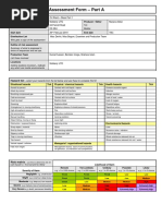 Risk Assessment Form - Part A: On Ward - Glass Part 1 Mulberry UTC 64 Parnell Road E3 2RU Tel: Mobile: Marjana Aktar