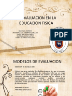 La Evaluacion en La Educacion Fisica 1