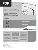 Cooper Ceag Datasheet Linear Fluorescent Luminaire Ellk CG S 1