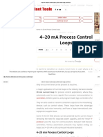 4-20 MA Process Control Loops - DCS Control Loop - Inst Tools