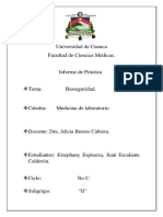 Informe de Práctica de Bioseguridad 5to C.