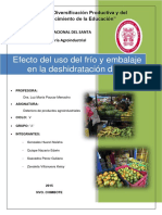 Danos Mecanicos en Frutos Informe Terminadoo