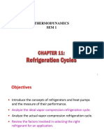 Chapter 11 - Refrigeration Cycles