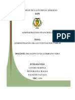 Administración de Cuentas Por Cobrar