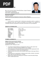 Allan Arizo RESUME