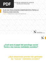 Nuevas Realidades Emergentes para La Psicología Social - 2 - 2