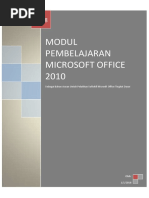 Modul Pembelajaran Microsoft Office 2010