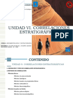 UNIDAD VI - Correlaciones Estratigráficas