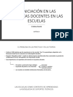 Iniciación en Las Prácticas Docentes en Las Escuelas