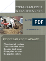 Teori Kecelakaan Kerja & Klasifikasinya 