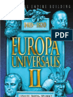 Europa Uniersalis 2 II Manual