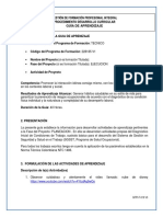 GUIA #1 Seguridad y Salud en El Trabajo