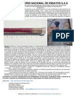 Servicio Determinacion Del Perfil de Carbonatación