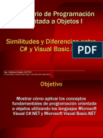 LPOO I-Modulo 3-Similitudes y Diferencias Entre C# y Visual