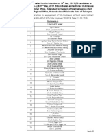 2 Site Engineers Interview List