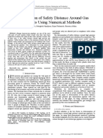 Published Full Paper Determination of Safety Distance Around Gas Pipelines Using Numerical Methods