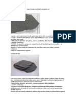 Tipos de Rocas Metamorficas