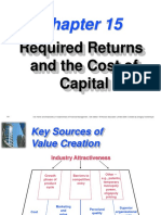 Required Returns and The Cost of Capital