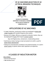 Applications of Ac Machines