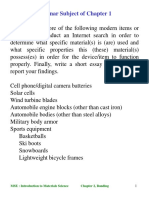 Seminar Subject of Chapter 1: MSE: Introduction To Materials Science Chapter 2, Bonding