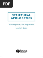 Apologetics Leader Guide