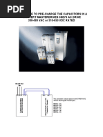 DRV-MasterDrives-6SE70 Capacitor Recharge Details