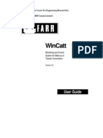 Wincatt Manual