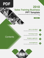 Sales Training Business: PPT Template