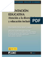 Orientación Educativa Atención A La Diversidad y Educación Inclu PDF