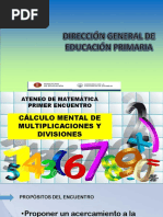 Ateneo-2° Ciclo-Calculo Mental de Multiplicaciones y Divisiones