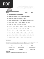 Taller de Estequiometria para Bacteriologia